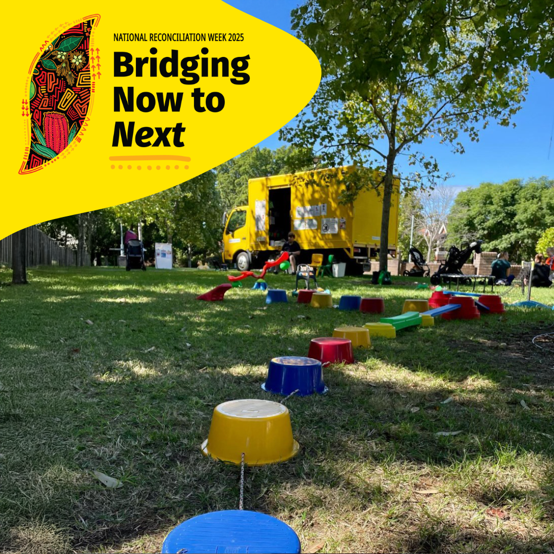 Reconciliation Morning Tea at the Magic Yellow Bus
